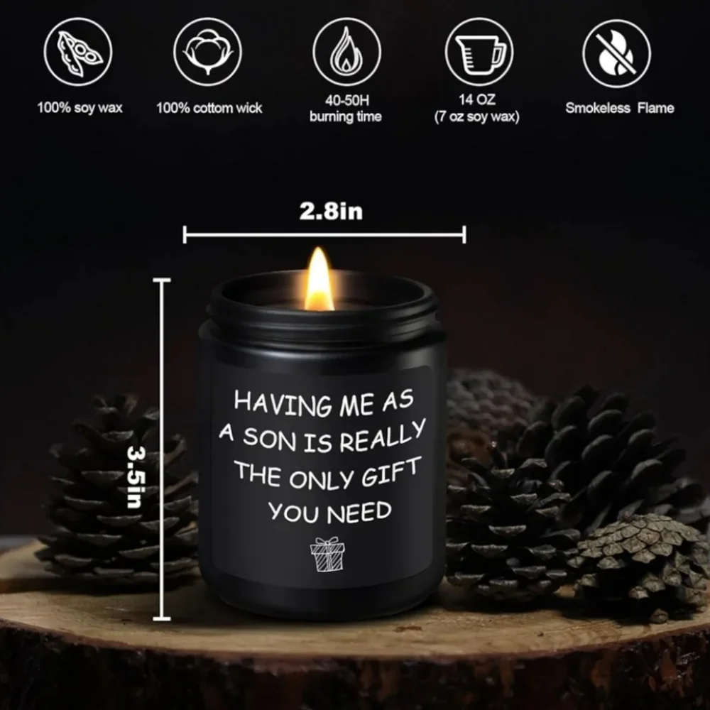 Luxhomy Soy Gift Candle
